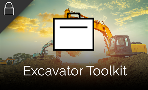 NEW excavator toolkit and NSDM press release now available